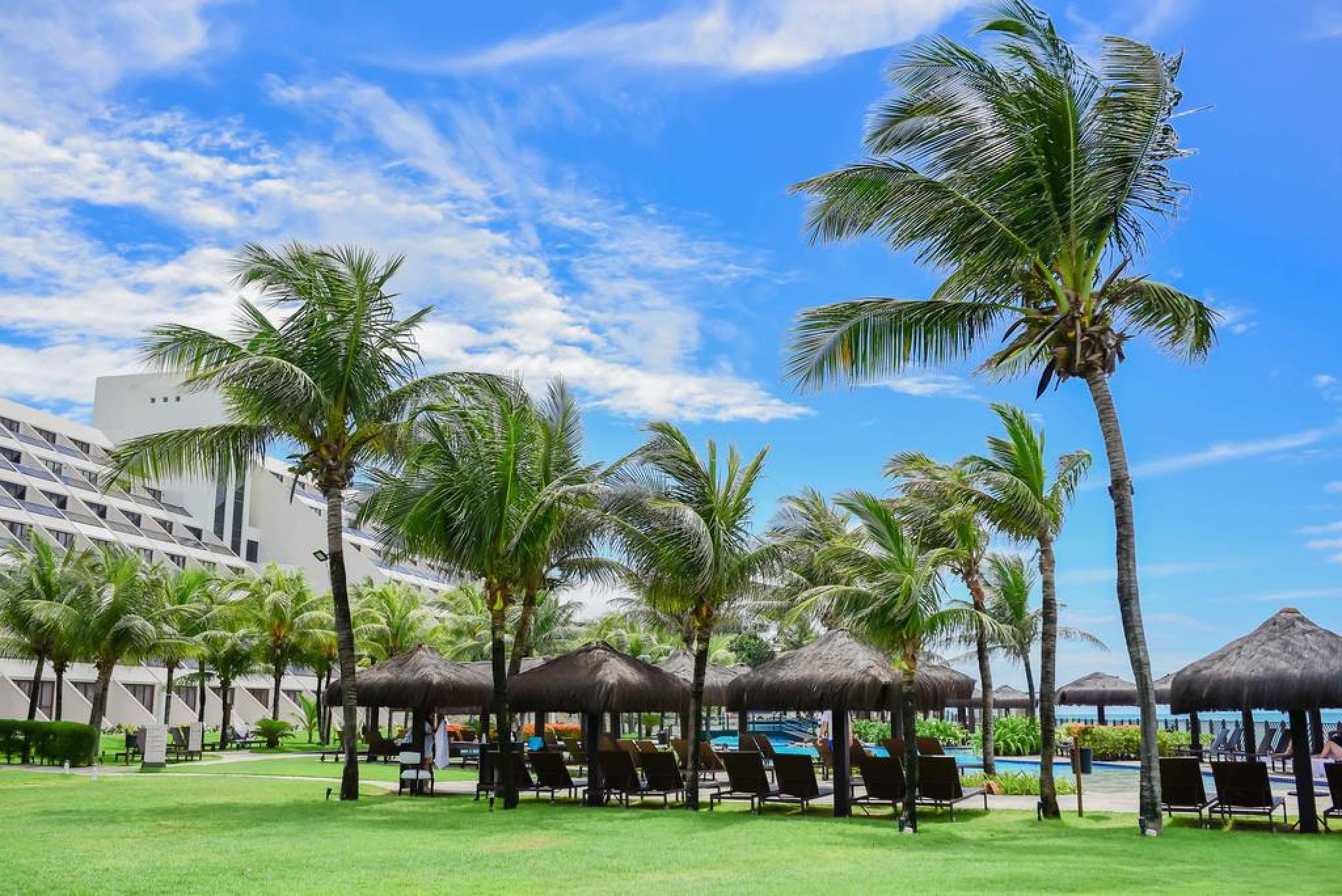 Отель Wish Натал Экстерьер фото The pool area