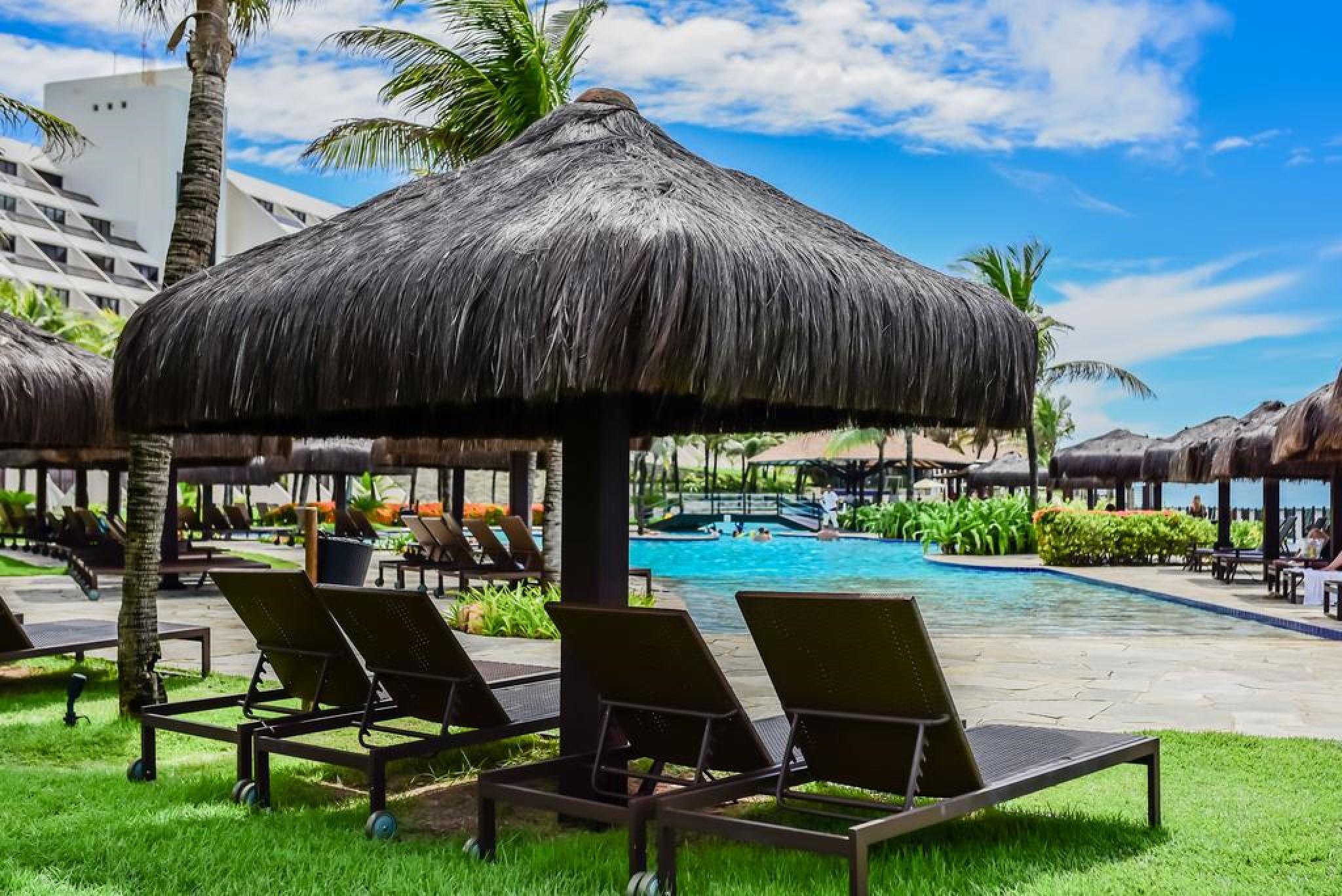 Отель Wish Натал Экстерьер фото The pool area