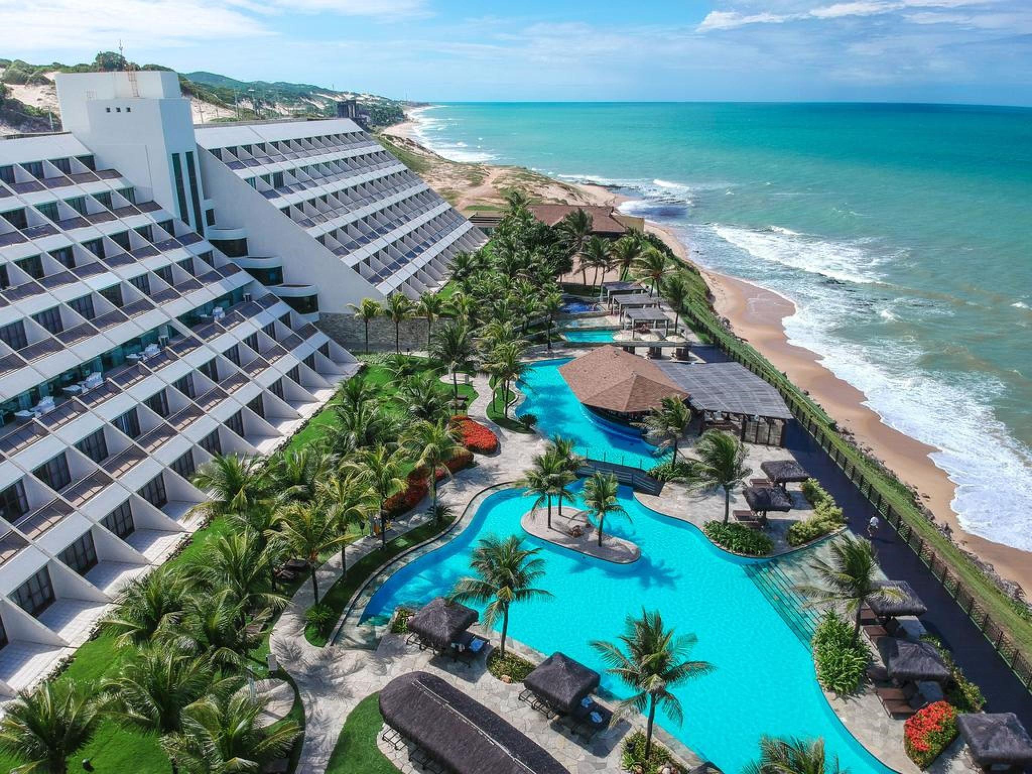 Отель Wish Натал Экстерьер фото The hotel's main swimming pool